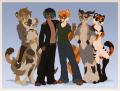 Anthro Group Picture by dolphy